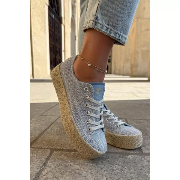  Adidași de damă LEE COOPER LCW-25-02-3284 ALBASTRU DESCHIS 
