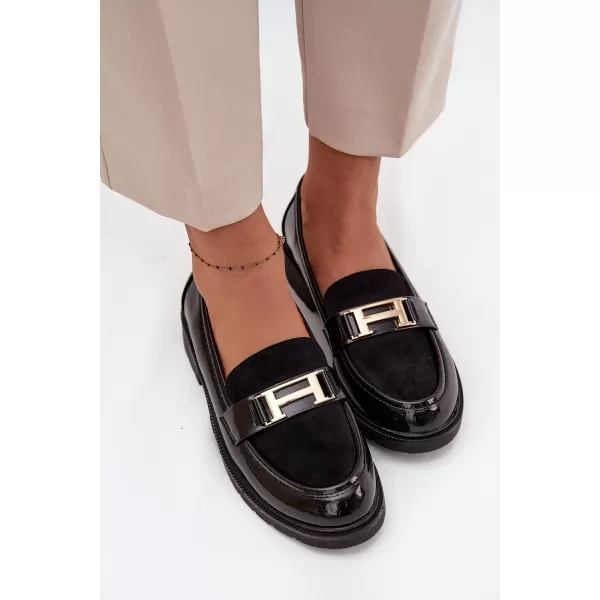 Pantofi de dama S.BARSKI HY52-545 NEGRU 