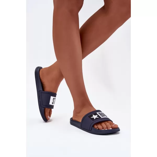  Papuci dama BIG STAR DD274A265 ALBASTRU Pantofi Big Star 