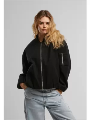 Geaca de dama URBAN CLASSICS TB8107 NEGRU