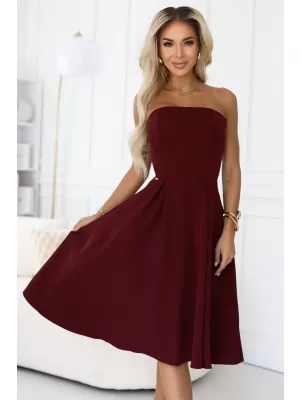 Rochie NUMOCO 641-1 BURGUNDIA