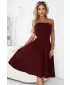 Rochie NUMOCO 641-1 BURGUNDIA
