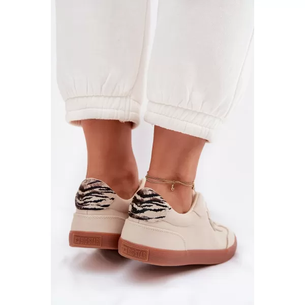  Adidasi de dama BIG STAR TT274358 BEI Pantofi Big Star 
