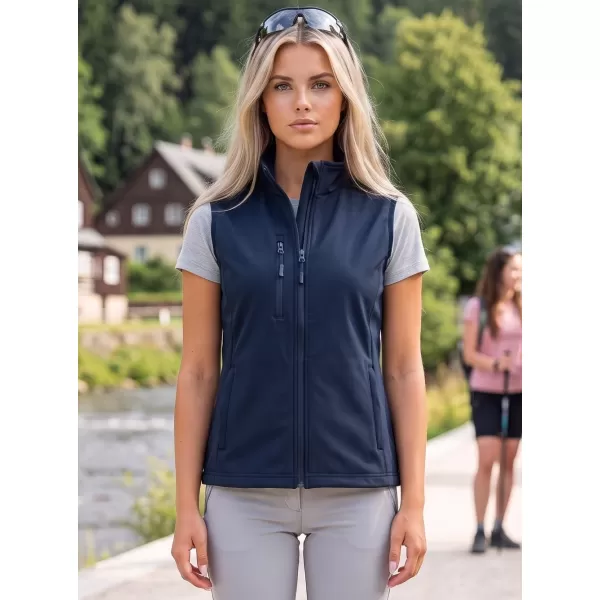  Vesta softshell dama ALTISPORT NoPrint NP/ALW965 ALBASTRU MARIN 