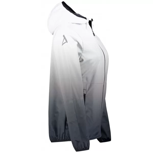  Jachetă softshell premium pentru femei ALTISPORT VOJ/ALW126JACK01 ALB-NEGRU 