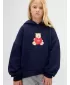 Hanorac pentru copii GAP LOGO HOODIE PULLOVER 847141-01 UNIFORMA MARINEI