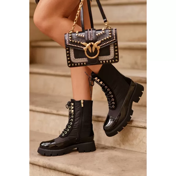  Pantofi de dama cu toc BOTO SARANEMA 27553 NEGRU 