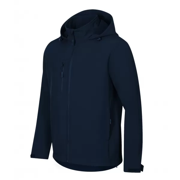  Jachetă softshell pentru bărbați ALTISPORT NoPrint NP/ALM845 ALBASTRU MARIN 