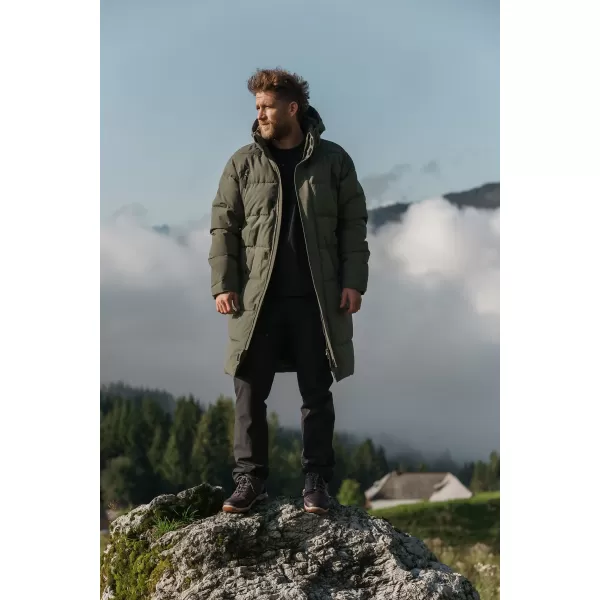  Palton de iarnă pentru bărbați NORDBLANC LOOM NBWJM8255 VERDE ARMATĂ 