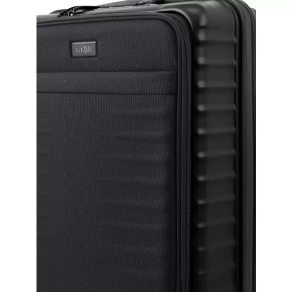  Bagaj de mână TITAN Upgrade S23 Front pocket MADRASTRA NEAGRA 