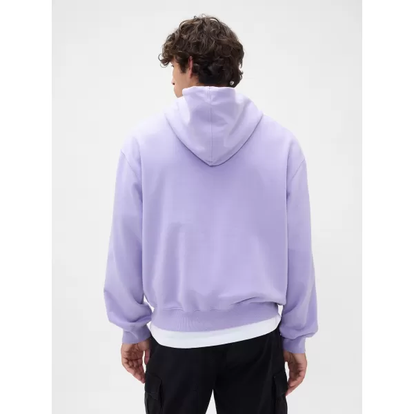 Hanorac pentru bărbați GAP LOGO PULLOVER HOODIE 821291-00 ORHIDEE 