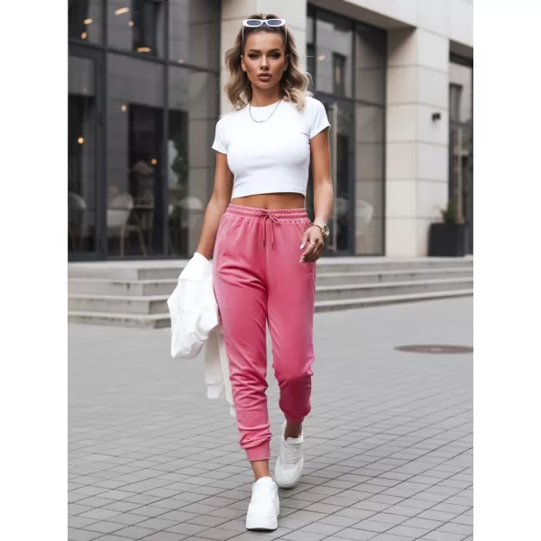  Pantaloni de dama DSTREET UY2839 ROZ 