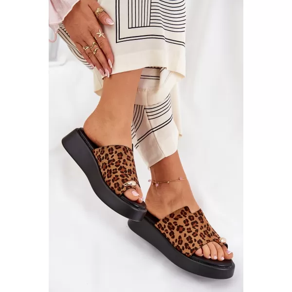  Sandale de dama BOTO SAQESSE 36267 LEOPARD 