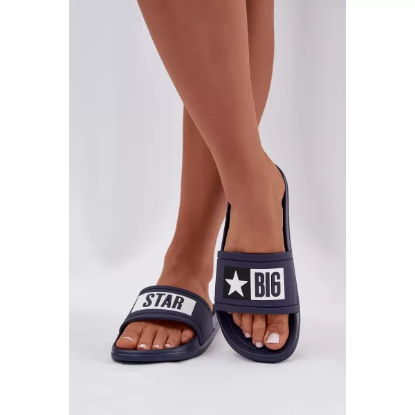  Papuci dama BIG STAR DD274A265 ALBASTRU Pantofi Big Star 