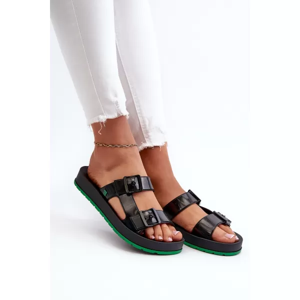  Sandale de dama ZAXY LL285073 NEGRU 