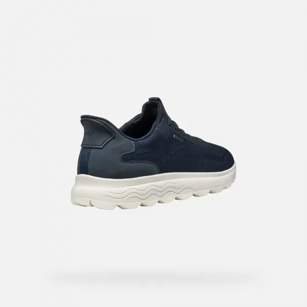  Adidași pentru bărbați GEOX SPHERICA PLUS G002969 ALBASTRU ÎNCHIS 
