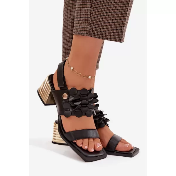  Sandale de dama D&A CR61-3062 NEGRU 
