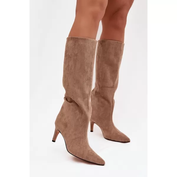  Cizme de dama BOTO JEHLU 40518 BROWN MARO 