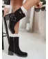 Pantofi de dama DSTREET ZY1255 NEGRU
