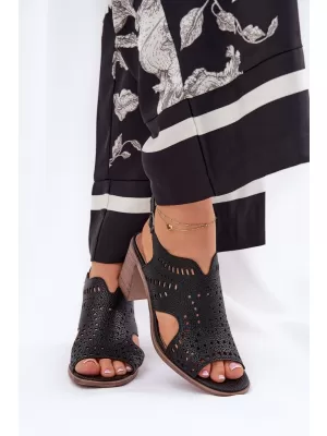 Sandale de dama BOTO TOSINE 36731 NEGRU