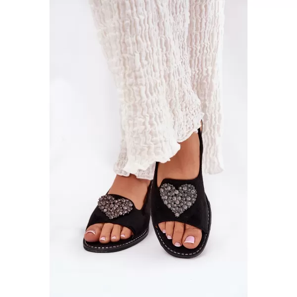  Sandale de dama S.BARSKI KV27-018 NEGRU 
