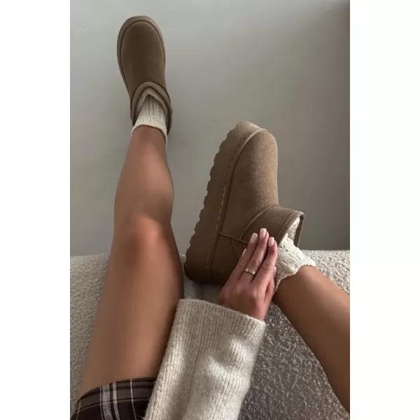  Oameni de zăpadă pentru femei BOTO VESIRAE 38633 KAKI 