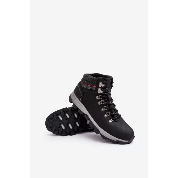  Pantofi bărbați BIG STAR KK174215 NEGRI Pantofi Big Star 