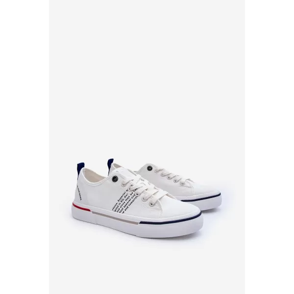  Adidași bărbați BIG STAR LL174204 WHITE Pantofi Big Star 