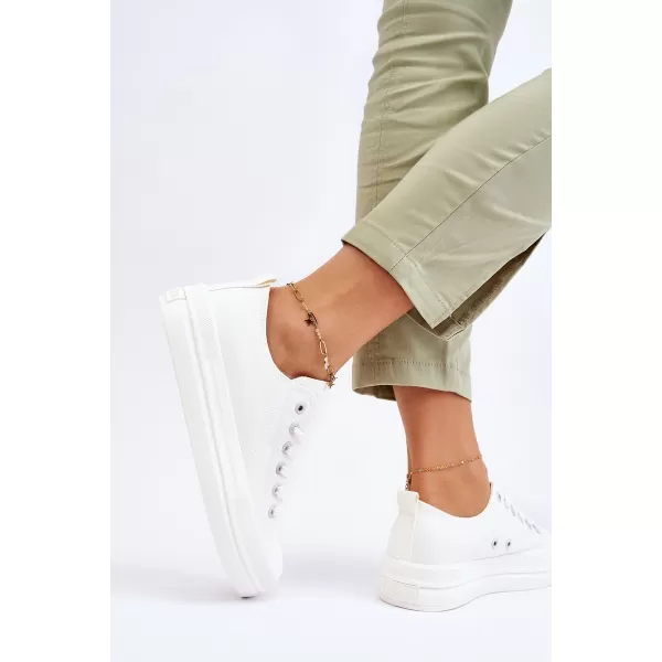  Adidași de damă BIG STAR LL274968 WHITE Pantofi Big Star 