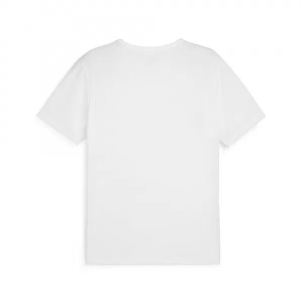  Tricou funcțional pentru bărbați PUMA TEAMRISE MATCHDAY JERSEY 706132_04 PUMA ALB/PUMA NEGRU 