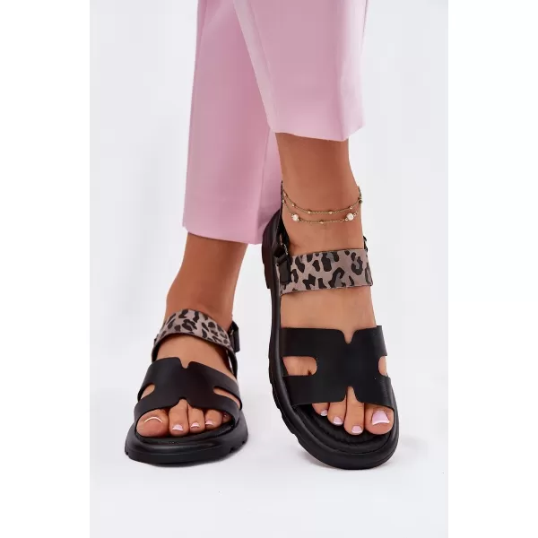  Sandale de dama VINCEZA 66780 NEGRU 