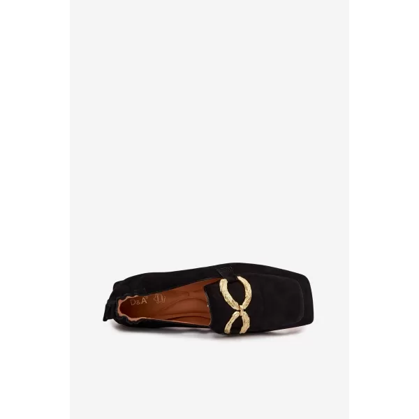  Mocasini de dama D&A CR61-3115 NEGRU 