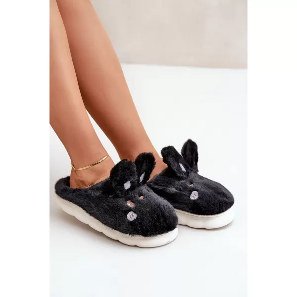  Papuci de damă BOTO NATASHA 34990 NEGRU 