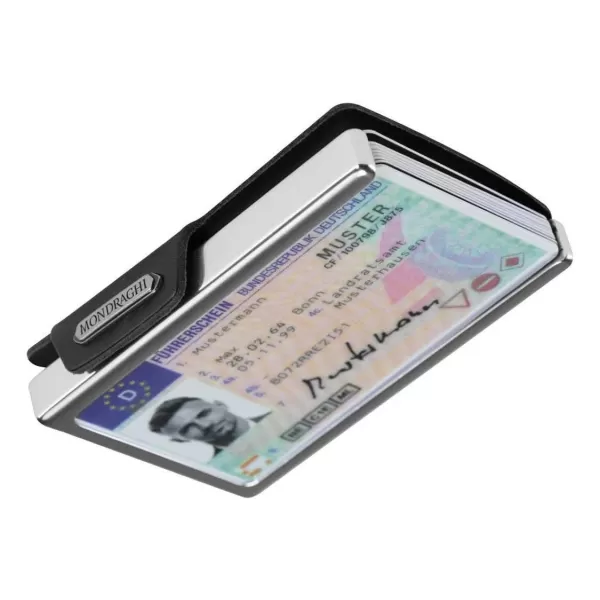  Portofel MONDRAGHI Silhouette Classic Deer NEGRU 