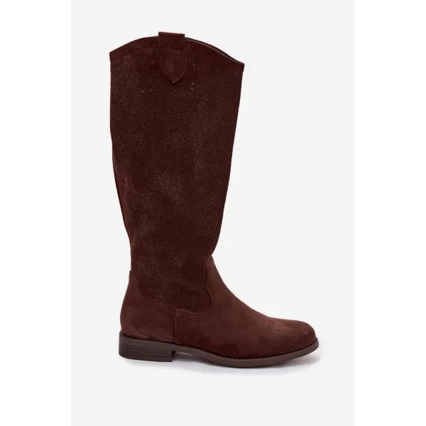  Cizme de dama S.BARSKI HY61-8022 MARO 