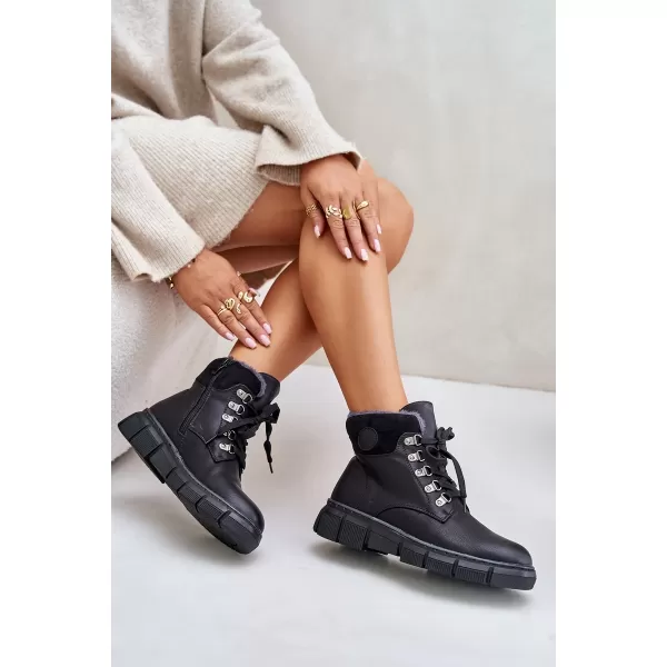  Pantofi de dama BOTO MEVANISA 34097 NEGRU 
