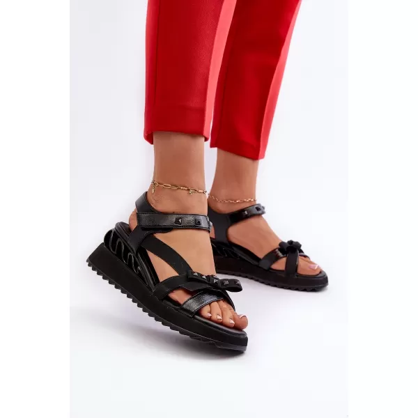  Sandale de dama D&A CR956 NEGRU 