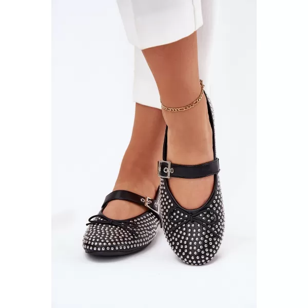  Balerini de dama BOTO ZDIVISA 37884 NEGRU 