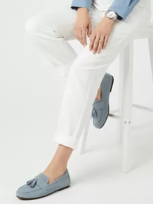 Pantofi de dama DSTREET ZY1363 ALBASTRU