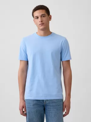 Tricou pentru bărbați GAP LOGO CREW TEE 842063-72 VÂNT ALBASTRU