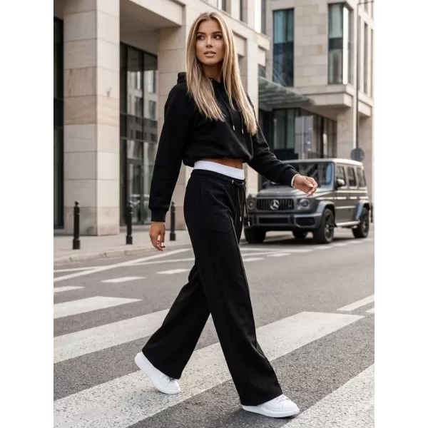  Set pentru femei DSTREET AY0952 NEGRU 