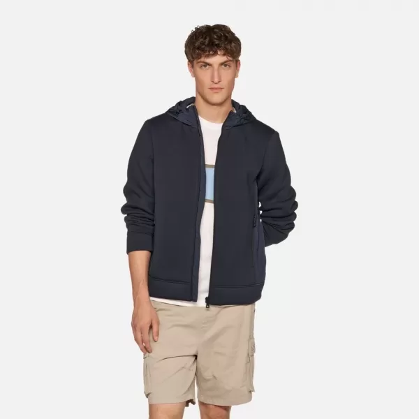  Pulover pentru bărbați GEOX SWEATER G012321 ALBASTRU ÎNCHIS 
