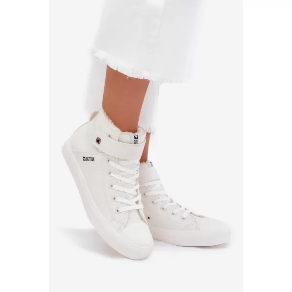  Adidași de damă BIG STAR V274541FW WHITE Pantofi Big Star 