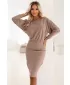 Rochie NUMOCO LARA 399-4 MOUSSE DE MOCA