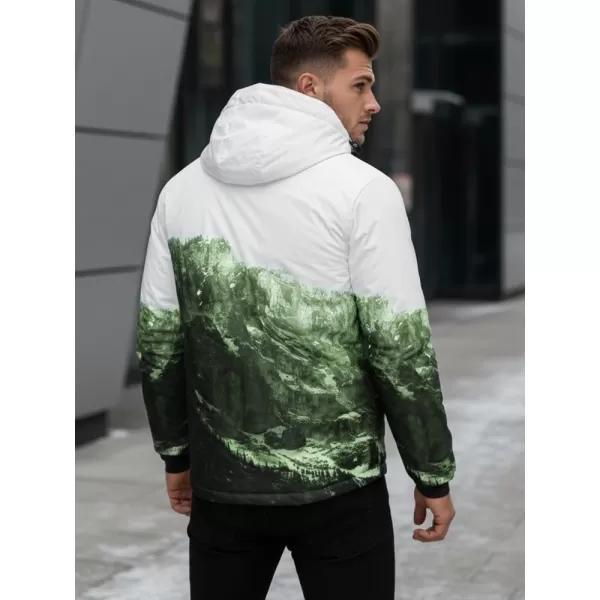  Jachetă pentru bărbați DSTREET TX5126 VERDE 