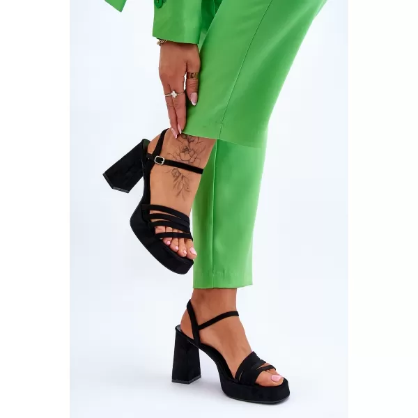  Sandale de dama BOTO VERDA 24605 NEGRU 