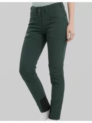 Pantaloni de dama HUSKY KABUKI L VERDE ÎNCHIS