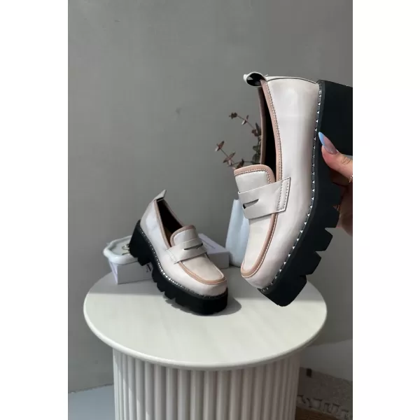  Mocasini de dama D&A MR870-32 BEJ 