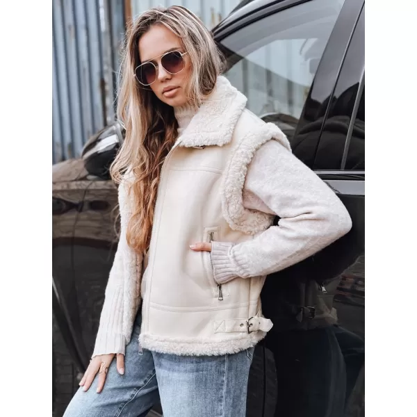  Vesta de dama DSTREET TY5238 BEJ 