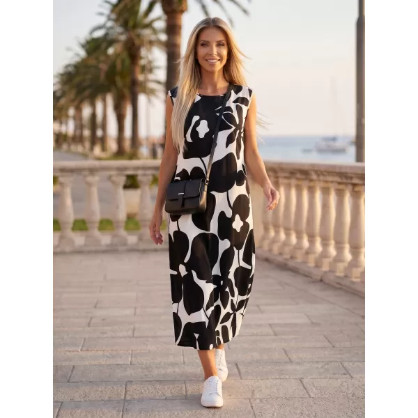  Rochie ALTISPORT HELAINE ALB/NEGRU 